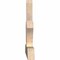 Ekena Millwork Richland Smooth Timber Gable Bracket, Douglas Fir, 96"W x 32"H x 3 1/2"D x 5 1/2"F, 8/12 Pitch GBW096X32X0406RIC00SDF - alternate 3